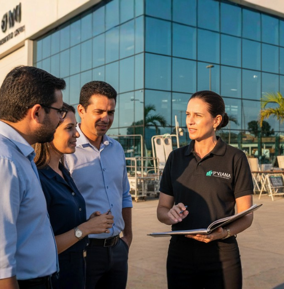 F Viana Representações - Mercado varejista de construção no Ceará