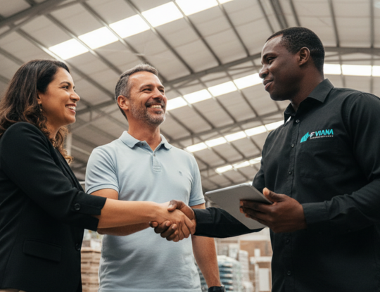 F Viana Representações - desempenho e parcerias no Ceará